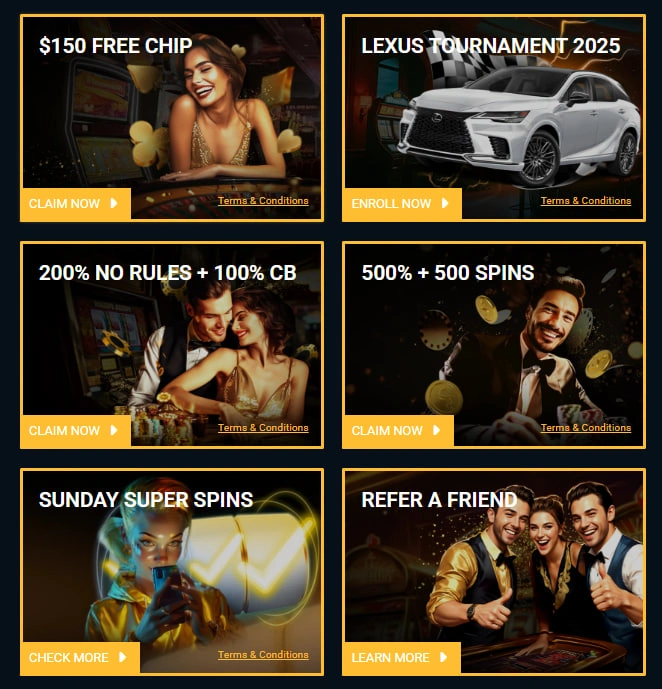 Ozwin Australia Casino Homepage